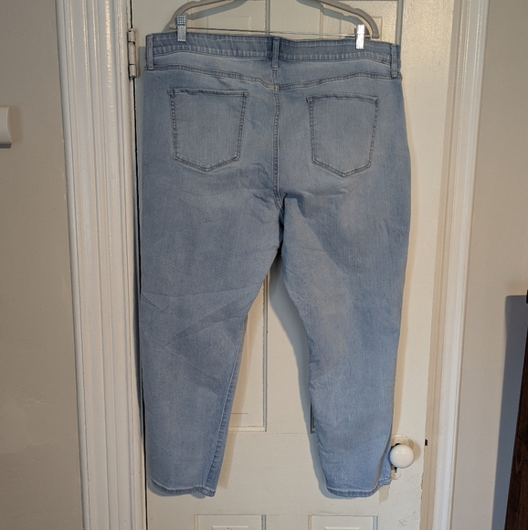 Ava & Viv Women's Blue Jeans - Picture 3 of 4